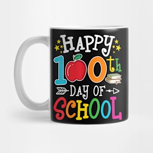 Happy 100th Day of School Teachers 100 Days of School Kids Mug